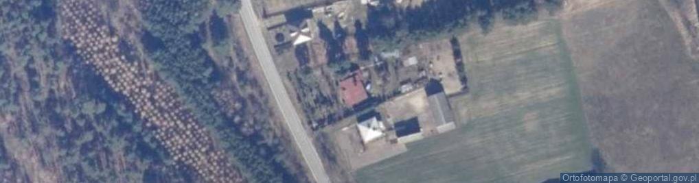 Zdjęcie satelitarne Dziurków ul.