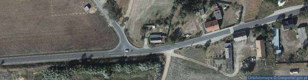 Zdjęcie satelitarne Dźwierzchno ul.
