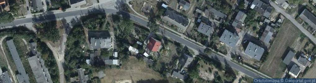 Zdjęcie satelitarne Dźwierzno ul.