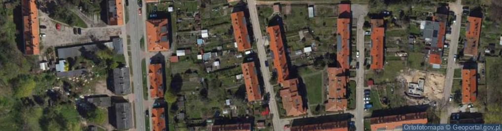 Zdjęcie satelitarne Działdowska ul.