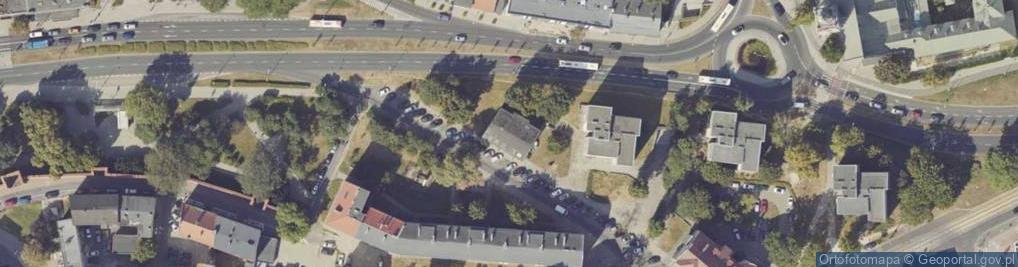 Zdjęcie satelitarne Dzieci Wrzesińskich ul.