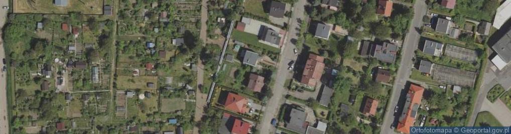Zdjęcie satelitarne Działkowicza ul.