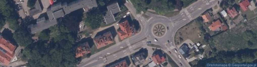 Zdjęcie satelitarne Dziwnowska ul.