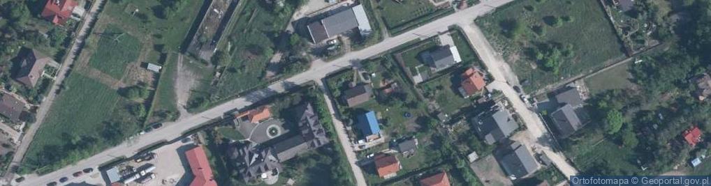 Zdjęcie satelitarne Działkowa ul.