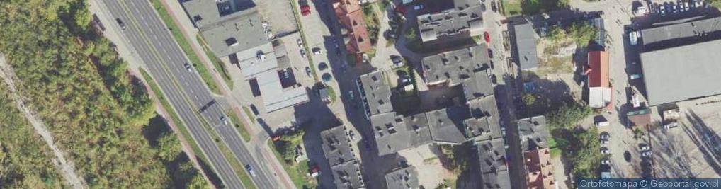 Zdjęcie satelitarne Dzieci Wrzesińskich ul.