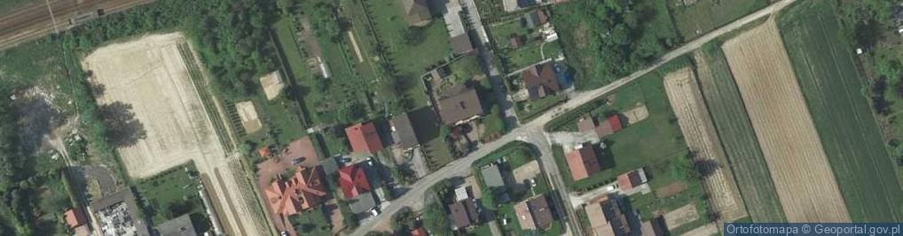 Zdjęcie satelitarne Dziekanowicka ul.