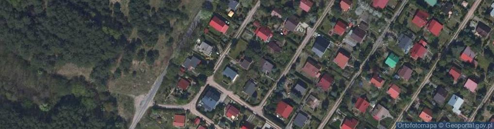 Zdjęcie satelitarne Działki ul.