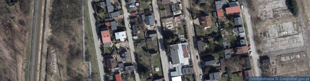 Zdjęcie satelitarne Dziewiarska ul.