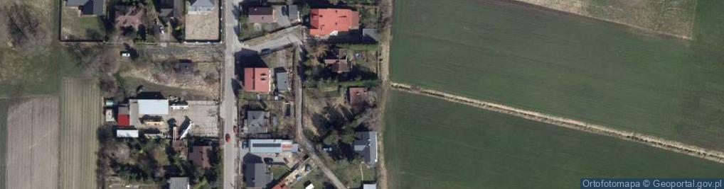 Zdjęcie satelitarne Dzieci Łodzi ul.