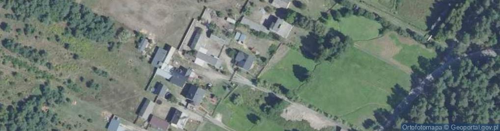 Zdjęcie satelitarne Działki ul.