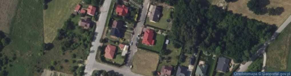 Zdjęcie satelitarne Działkowa ul.