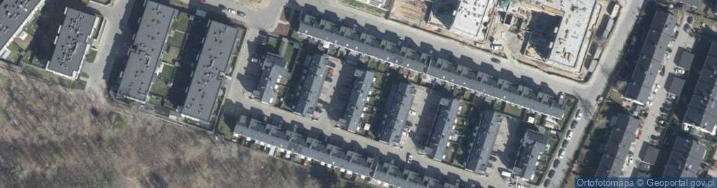 Zdjęcie satelitarne Dzikiej Jabłoni ul.