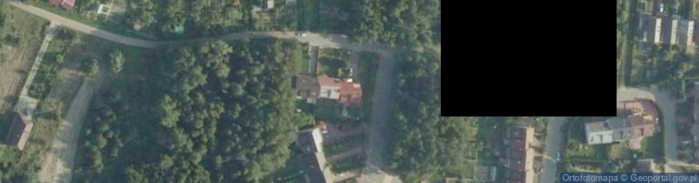 Zdjęcie satelitarne Działkowców ul.