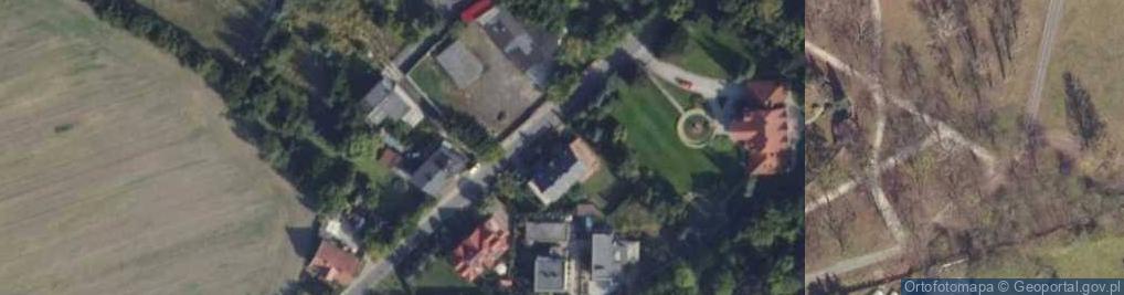 Zdjęcie satelitarne Działkowa ul.