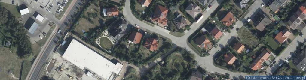Zdjęcie satelitarne Dzikowskiego Kazimierza ul.
