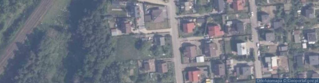 Zdjęcie satelitarne Działkowa ul.