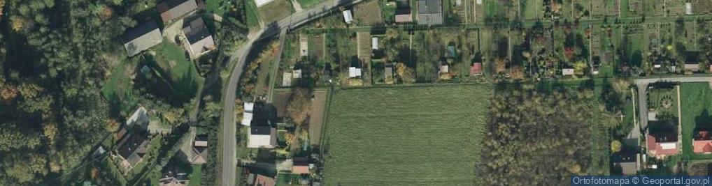 Zdjęcie satelitarne Działkowiczów ul.