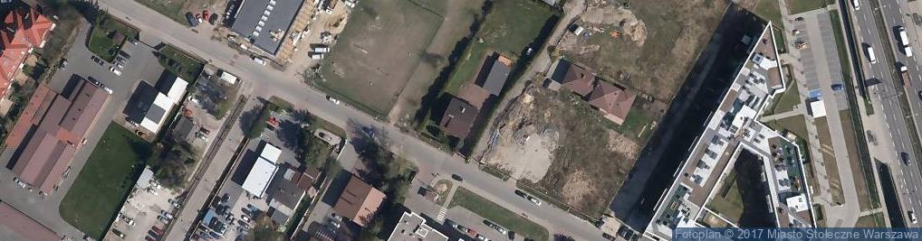 Zdjęcie satelitarne Dzieci Warszawy ul.