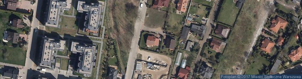 Zdjęcie satelitarne Dzikiej Kaczki ul.