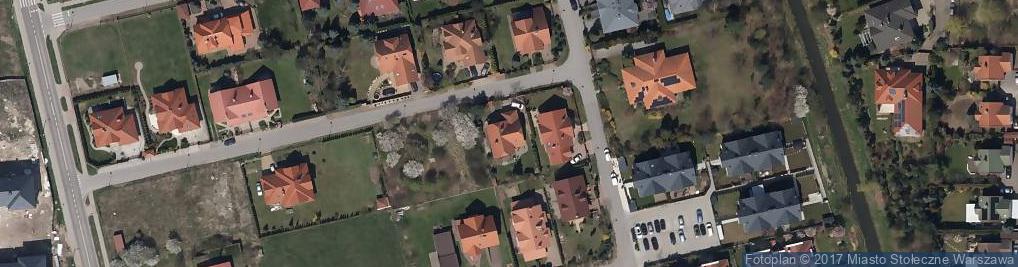 Zdjęcie satelitarne Dzikiego Wina ul.