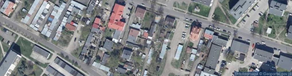 Zdjęcie satelitarne Dziewińska ul.