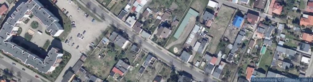 Zdjęcie satelitarne Dziewińska ul.