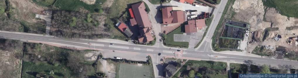 Zdjęcie satelitarne Działkowców ul.