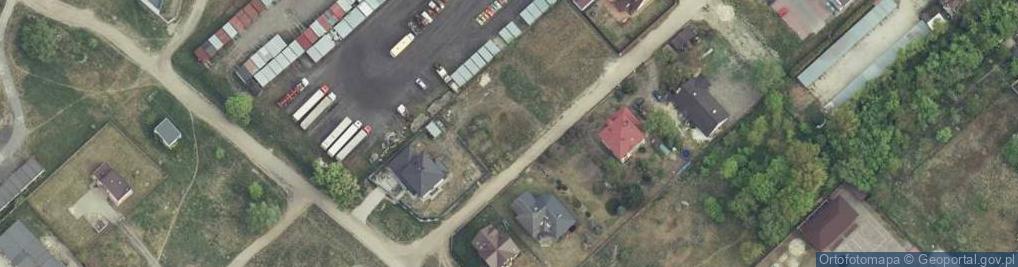Zdjęcie satelitarne Dziekańska ul.