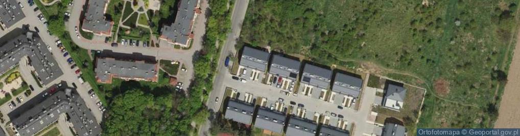 Zdjęcie satelitarne Edytorska ul.