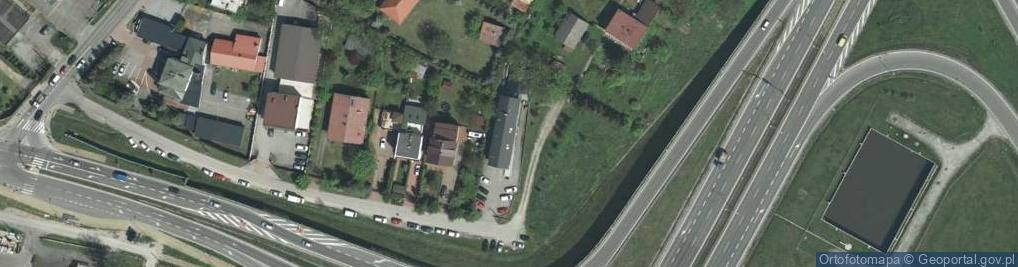 Zdjęcie satelitarne Ekranowa ul.