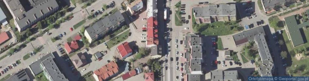 Zdjęcie satelitarne Ełcka ul.