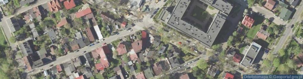Zdjęcie satelitarne Elektryczna ul.