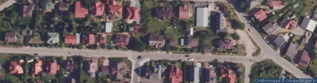 Zdjęcie satelitarne Elektryczna ul.