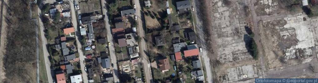 Zdjęcie satelitarne Emaliowa ul.