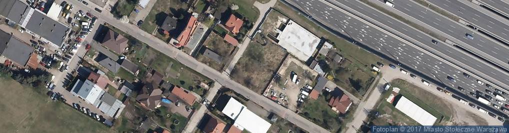 Zdjęcie satelitarne Emaliowa ul.