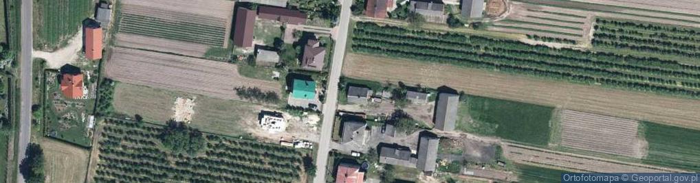 Zdjęcie satelitarne Ernestynów ul.