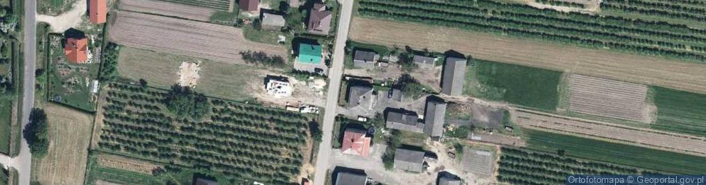 Zdjęcie satelitarne Ernestynów ul.