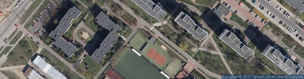Zdjęcie satelitarne Erazma z Zakroczymia ul.