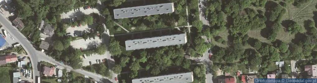 Zdjęcie satelitarne Estońska ul.