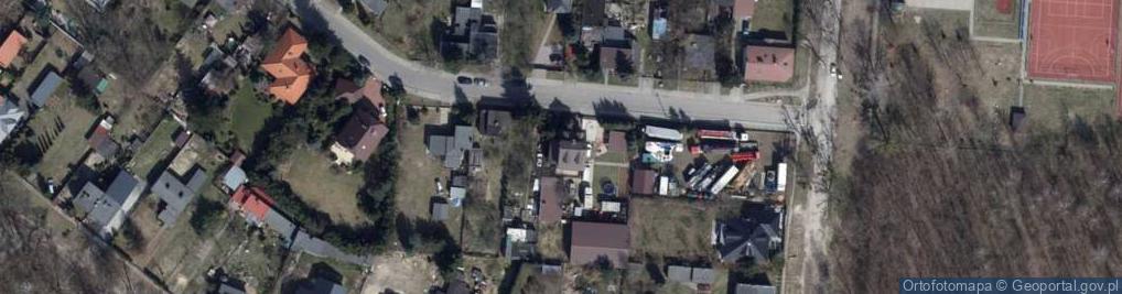 Zdjęcie satelitarne Eterowa ul.