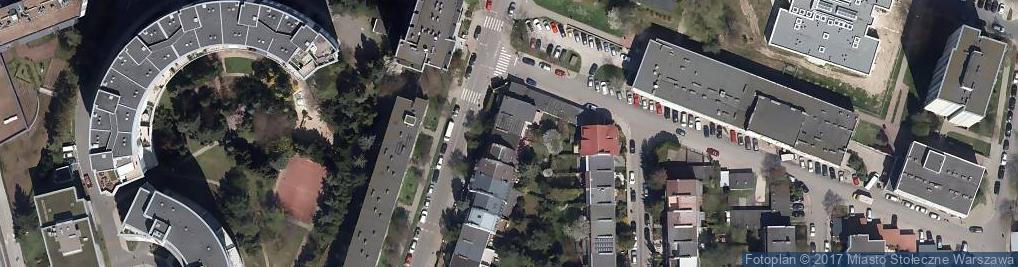 Zdjęcie satelitarne Etiudy Rewolucyjnej ul.