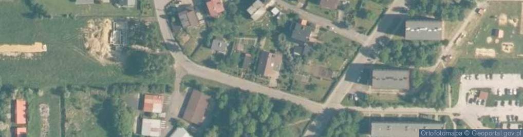 Zdjęcie satelitarne Evron ul.