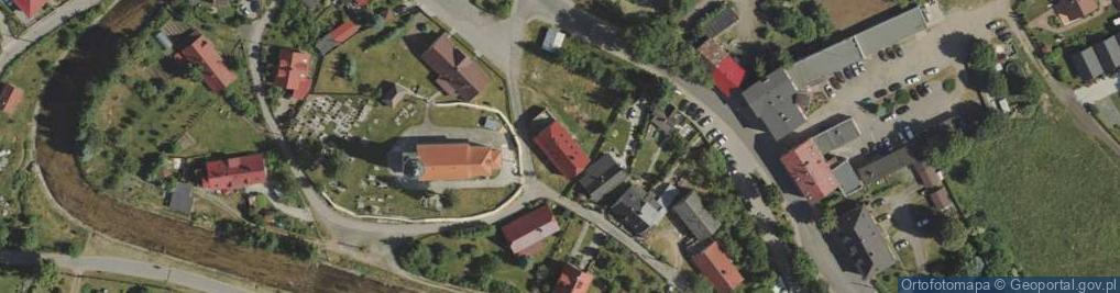 Zdjęcie satelitarne Ewangelicka ul.