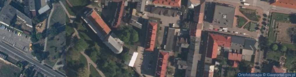 Zdjęcie satelitarne Ewangelicka ul.