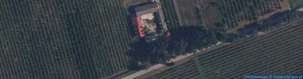 Zdjęcie satelitarne Falęcice-Parcela ul.