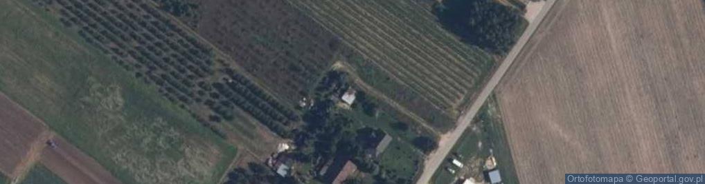 Zdjęcie satelitarne Falęcice-Parcela ul.