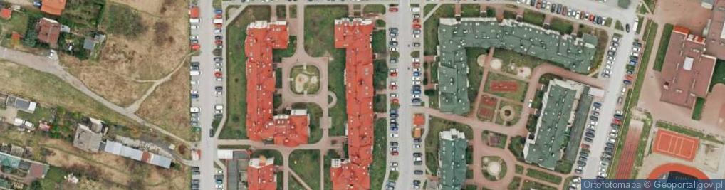 Zdjęcie satelitarne Fałdowa ul.