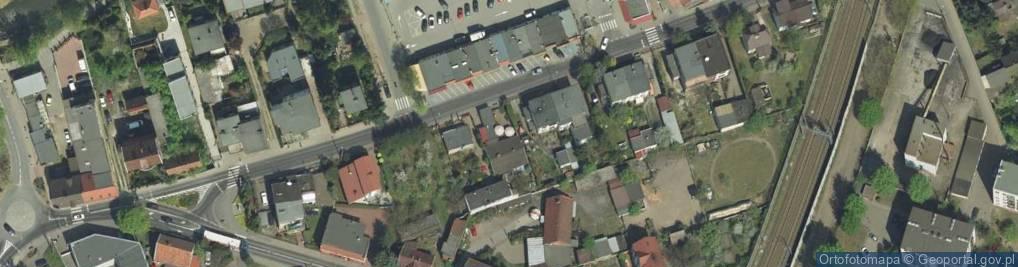 Zdjęcie satelitarne Farbiarska ul.