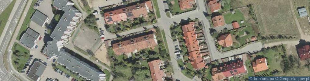 Zdjęcie satelitarne Falka Knuta Olofa ul.