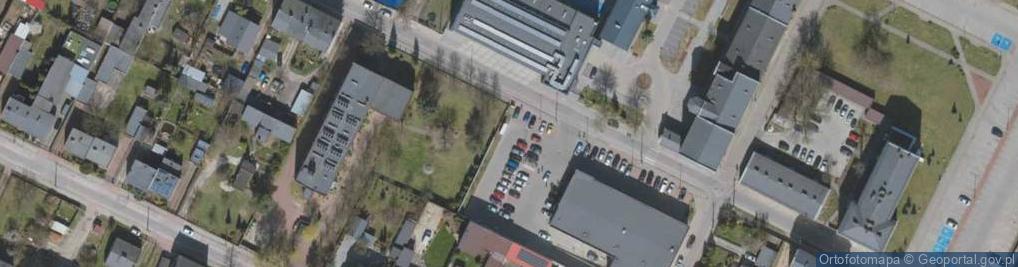 Zdjęcie satelitarne Farbiarska ul.